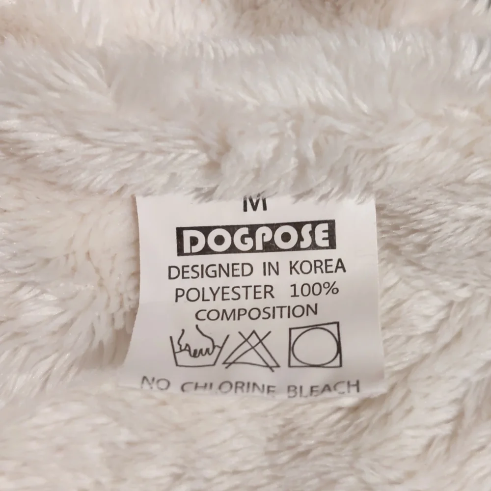 Dogpose Pets Clothing Dog One Piece Hooded Vest Size Medium